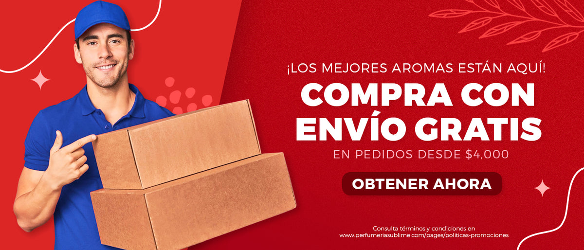 Compra con envío gratis en pedidos desde $4,000