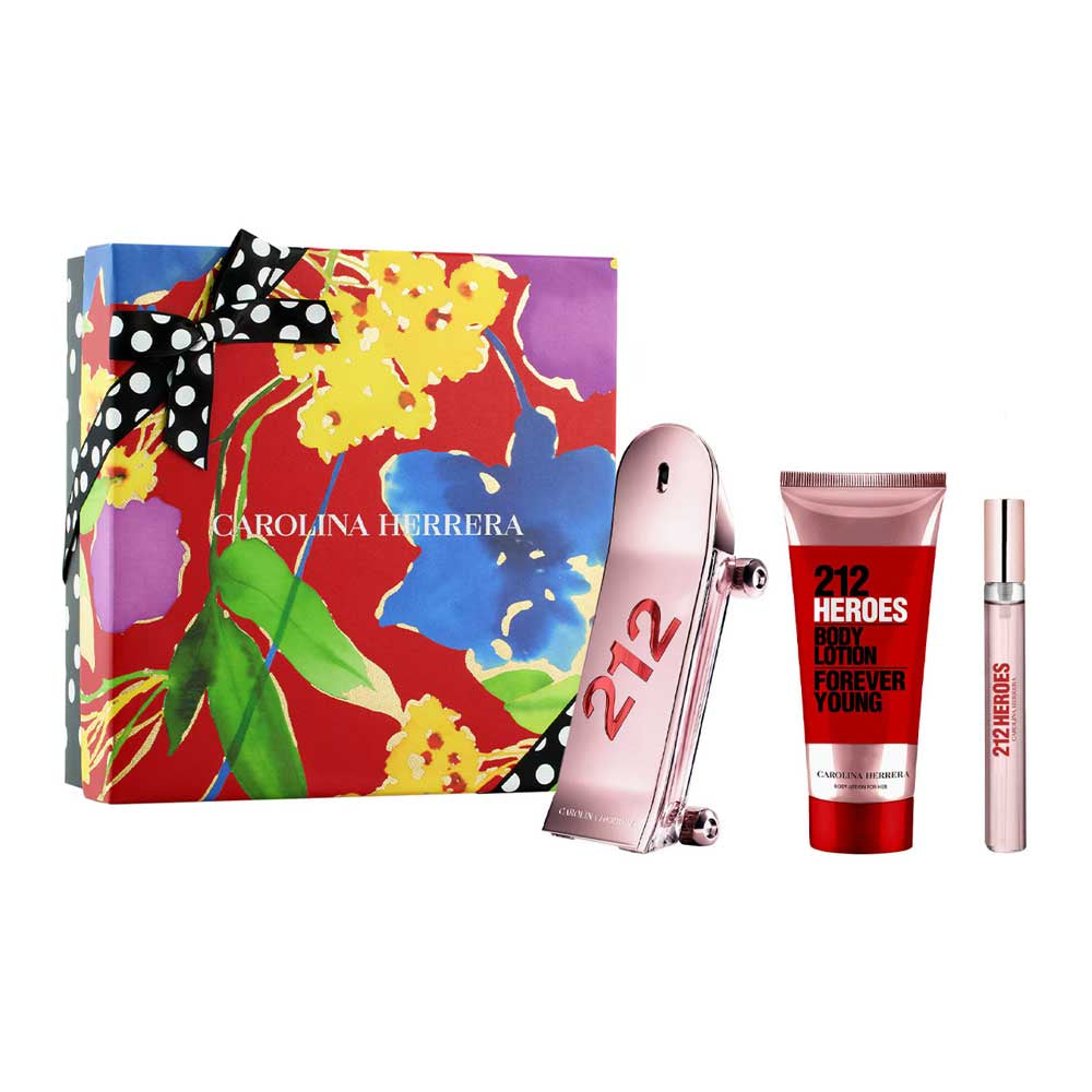 212 Heroes Estuche pzs Dama – Perfumería Sublime
