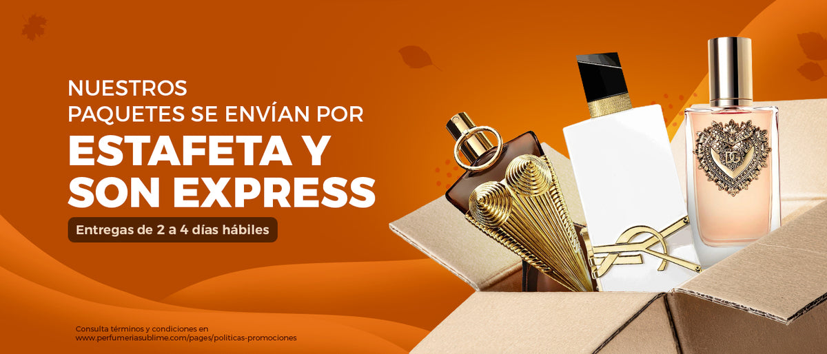 Enviamos con Estafeta y Son Express: entrega de 2 a 4 días hábiles